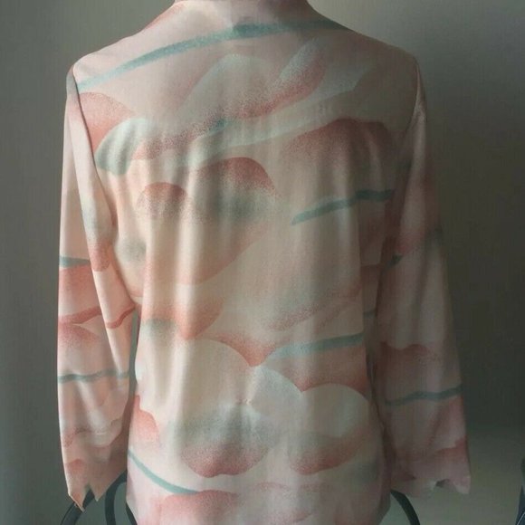VTG QUEEN CASUAL 70s Multi Color Pastel - Picture 2 of 7